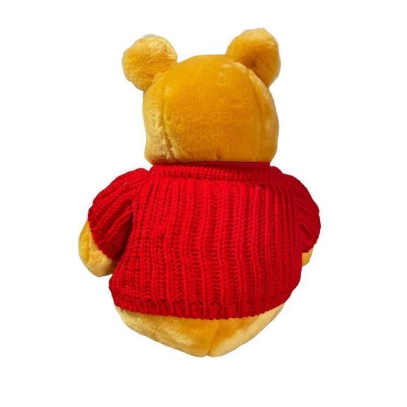 Disney Store Winnie The Pooh Plush 12" Flag Sweater - Picture 2 of 4